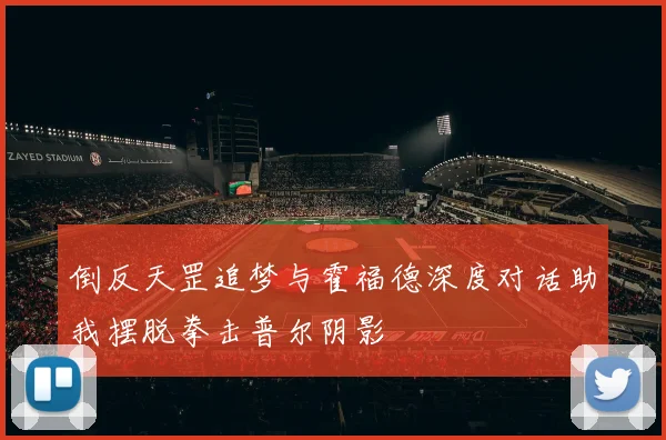 倒反天罡追梦与霍福德深度对话助我摆脱拳击普尔阴影